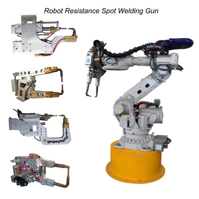 Robot Obara Aluminium Automatyczny pistolet spawalniczy Odporność Servo Robotic