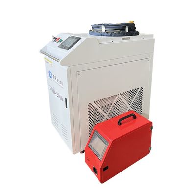 Dobra cena. 1500 Watt Metalowa ręczna ręczna laserowa spawarka do stali nierdzewnej w sieci